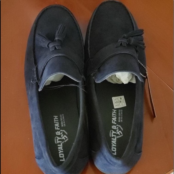 Faux Suede Tassel Loafters - Picture 2 of 4